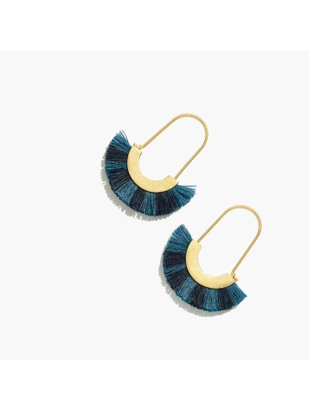 Madewell Arc Wire Fringe Earrings